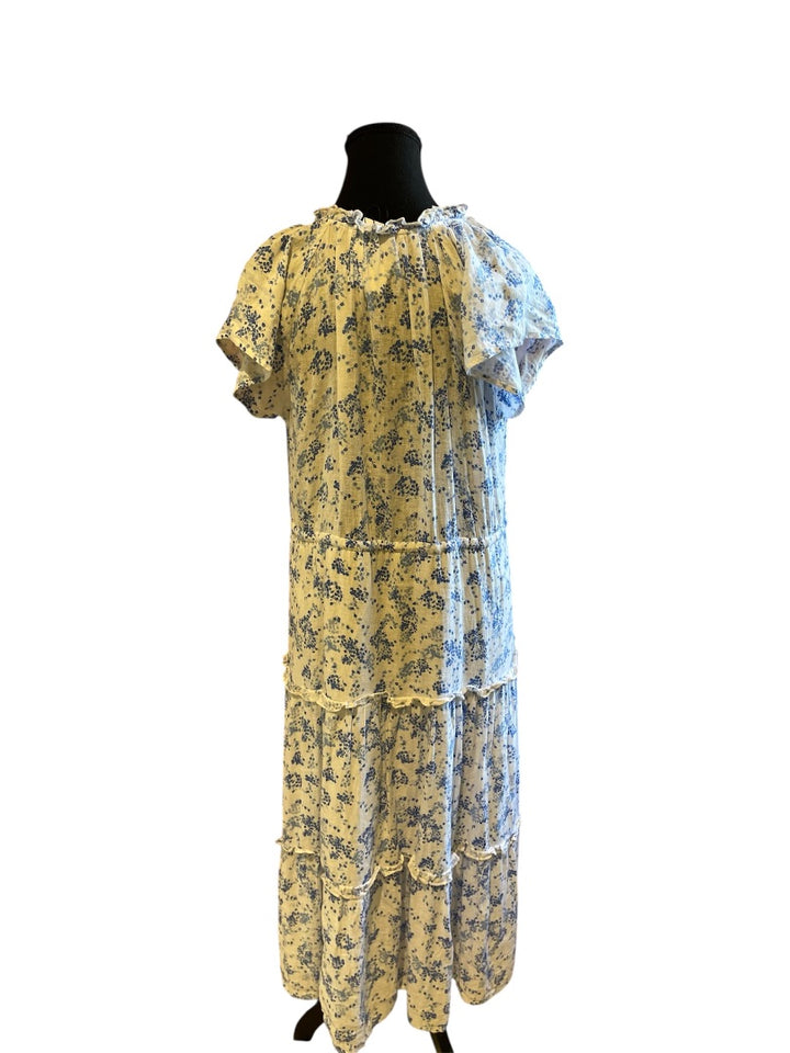 Bleu et Blanc  Robes, Tres Petit