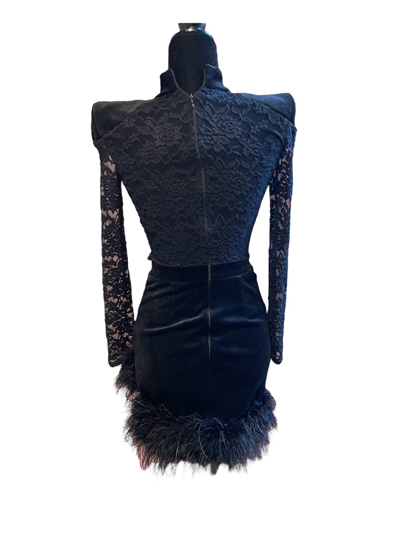 Noir NADINE MERABI Robes, Tres Petit