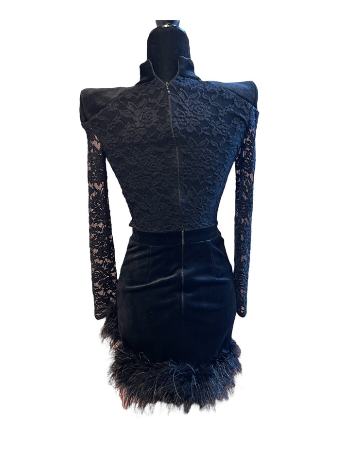 Noir NADINE MERABI Robes, Tres Petit