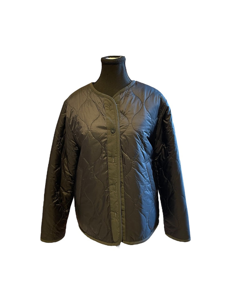 Bleu Marin et Blanc VELVET by Graham & Spencer Manteau, Tres Petit