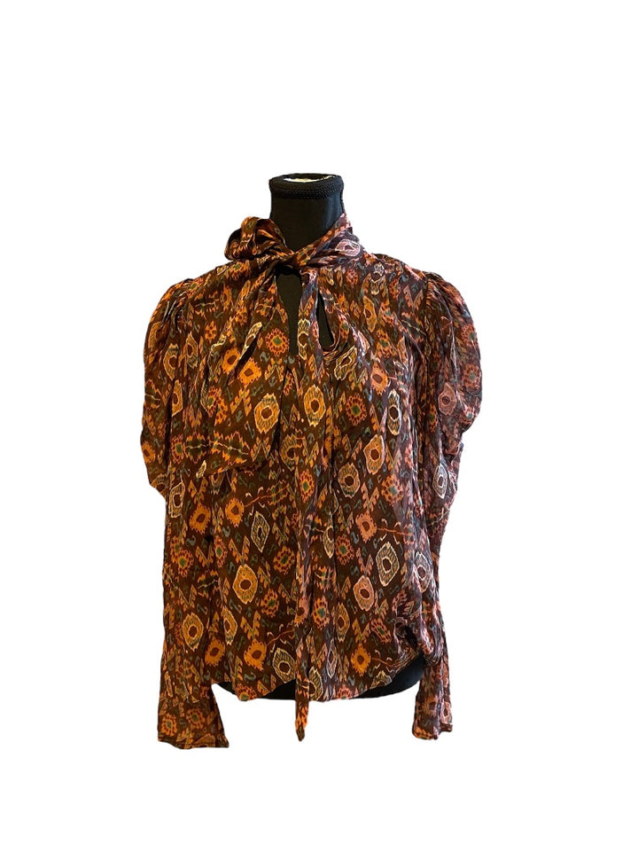 Bordeaux et multi ULLA JOHNSON Blouses, 8