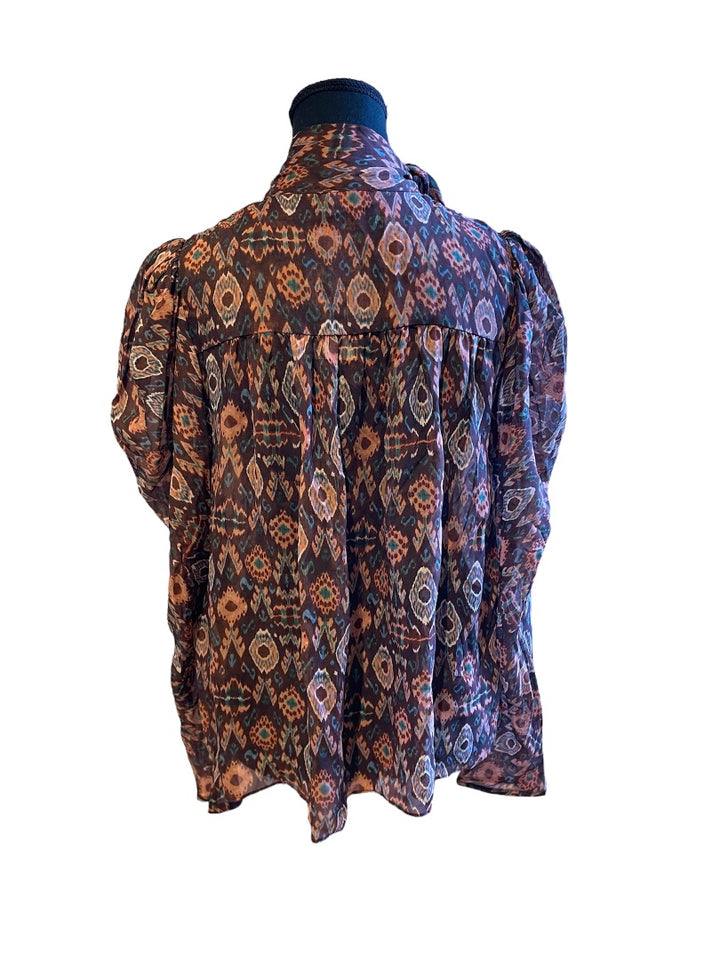 Bordeaux et multi ULLA JOHNSON Blouses, 8