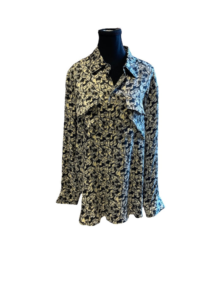 Noir et Blanc SILK LAUNDRY Blouses, Moyen