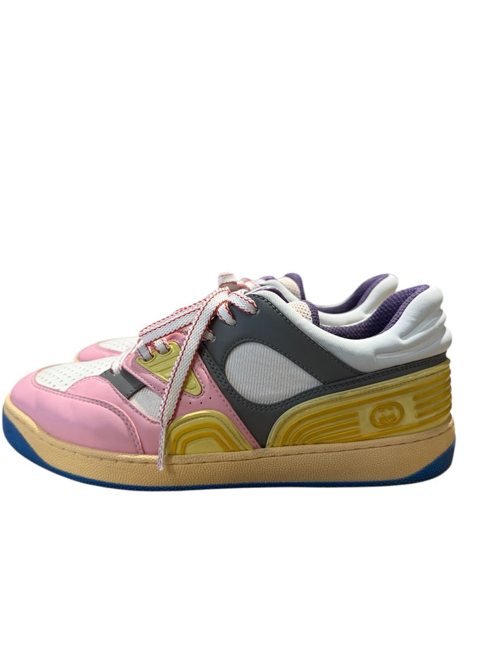 Multi-Blanc, Rose, Bleu, Jaune GUCCI SNEAKERS, 38