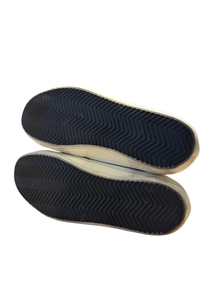 Blanc et Argent GOLDEN GOOSE SNEAKERS, 8