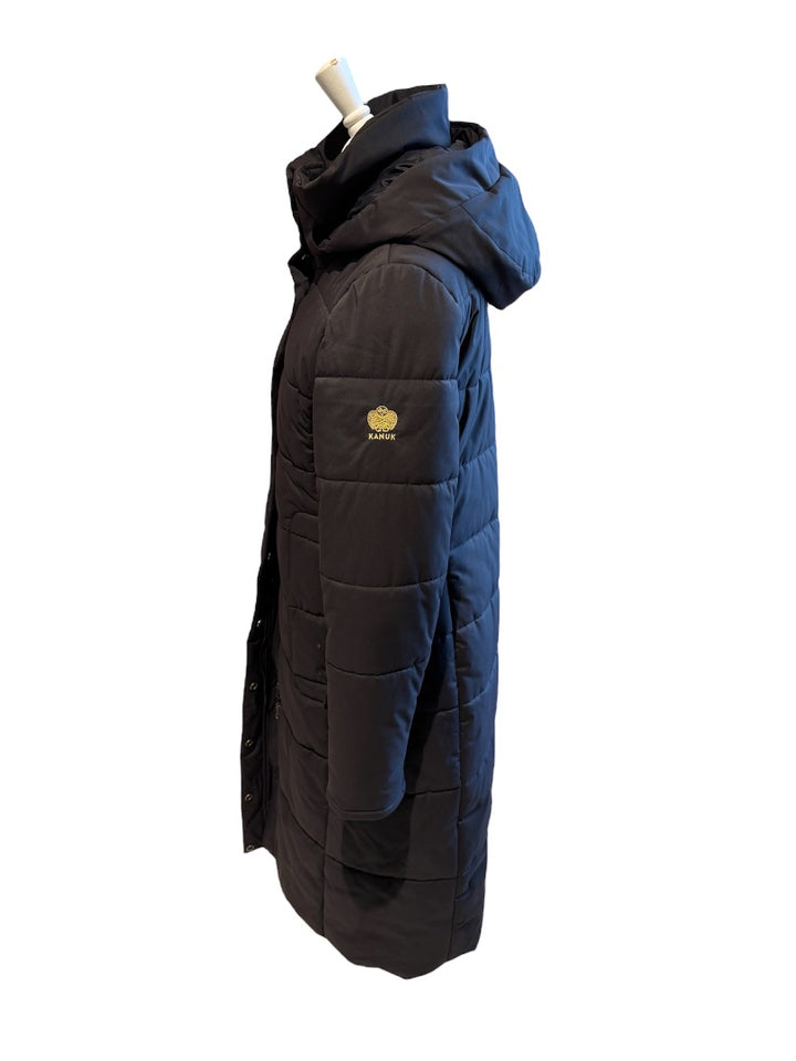 Noir KANUK Manteau, Moyen