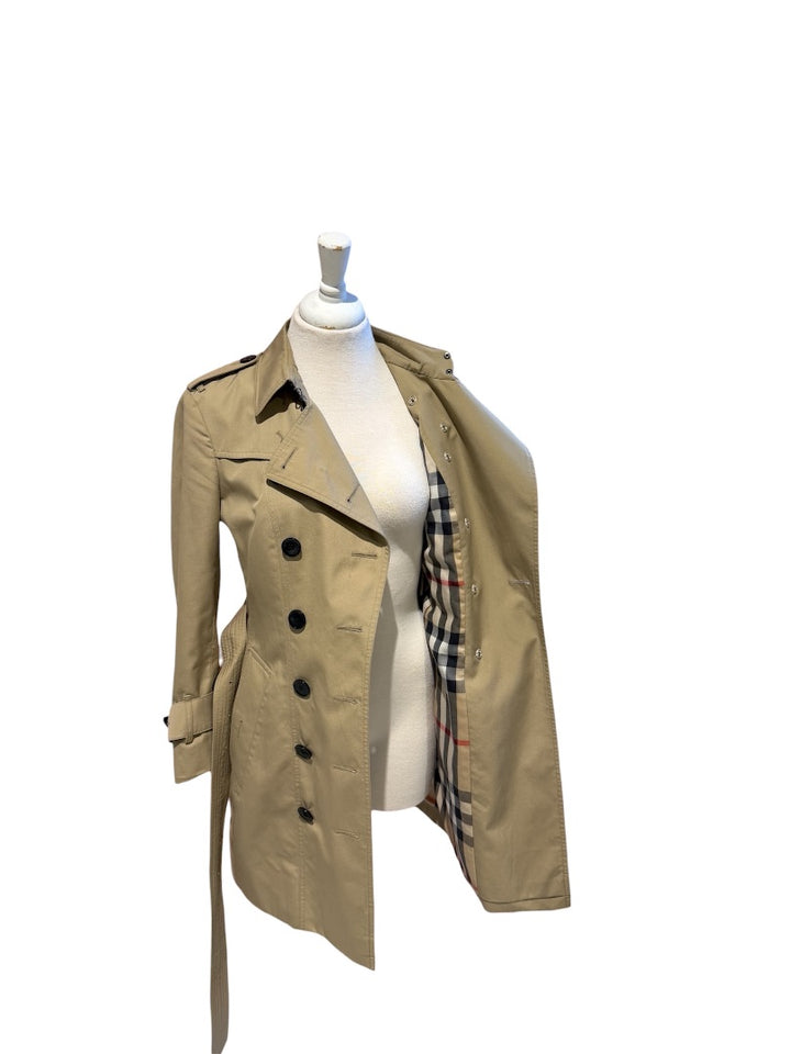 Beige BURBERRY Manteau, 4
