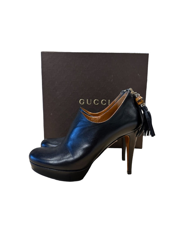 Noir GUCCI BOTTES, 38
