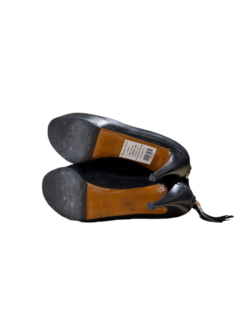 Noir GUCCI BOTTES, 38