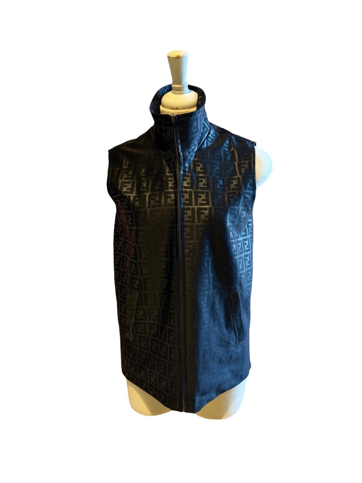 Noir FENDI VEST, Petit
