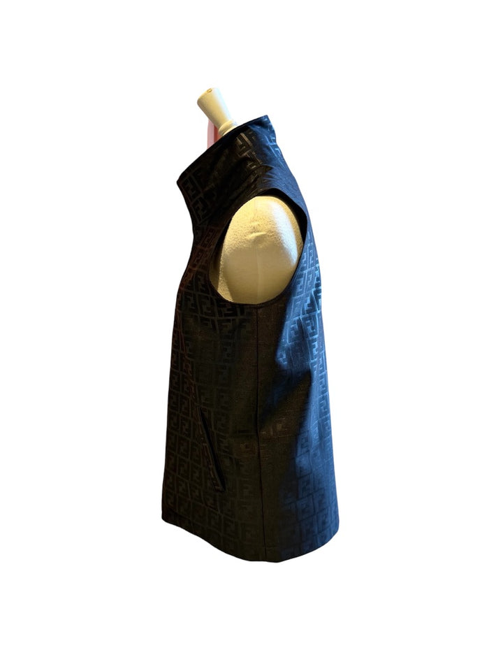Noir FENDI VEST, Petit