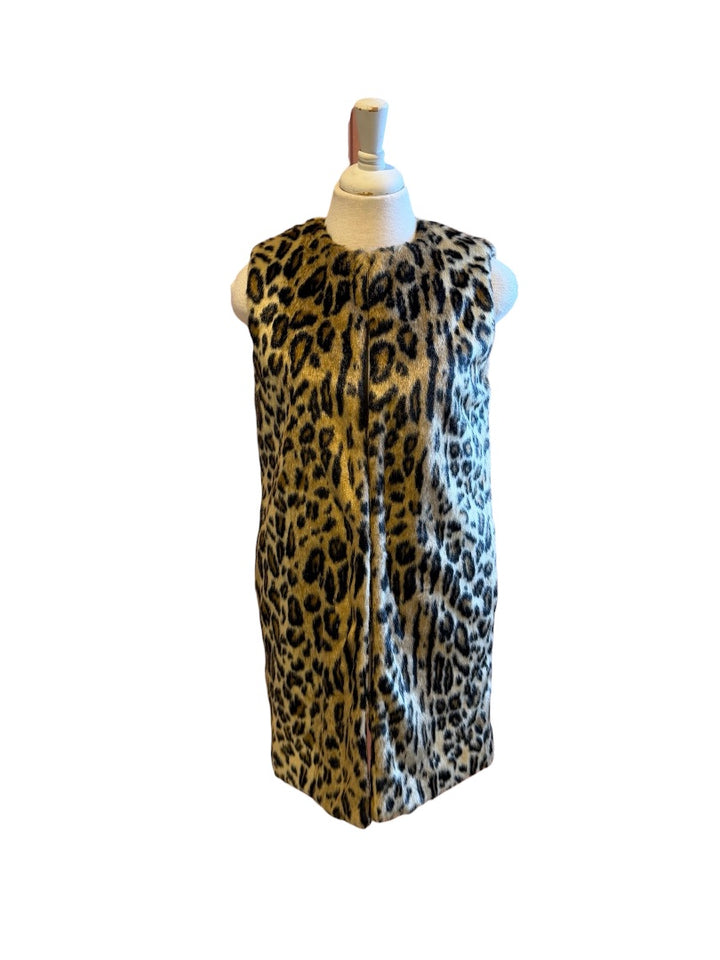 leopard ALICE + OLIVIA VEST, Petit