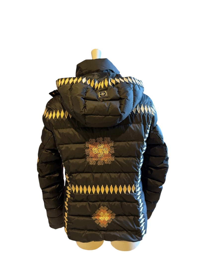 Noir et Multi BOGNER Manteau, Moyen
