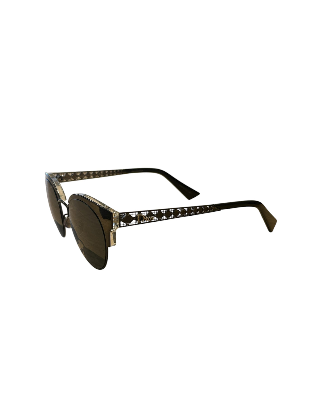 Gris et noir Dior Lunettes de Soleil, WITH CASE