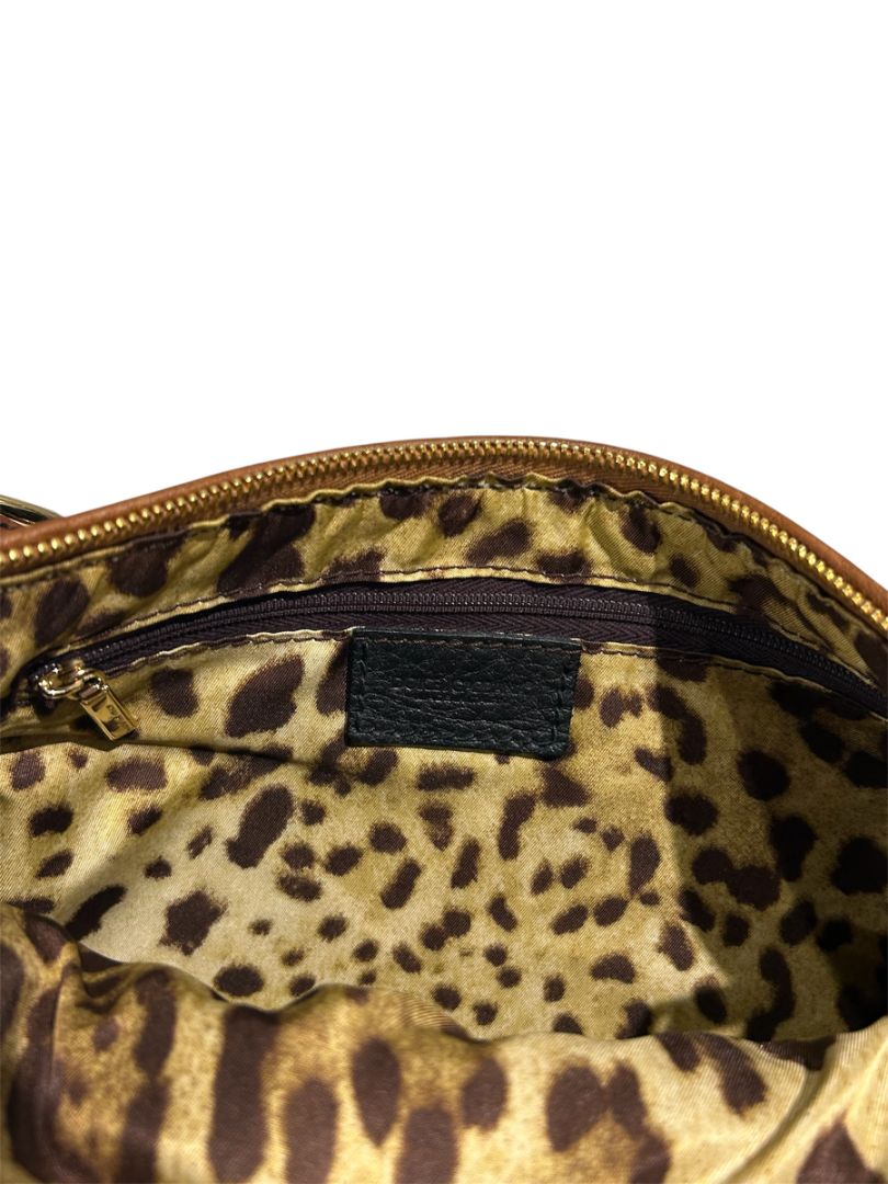 Noir Brun Or DOLCE & GABBANA Sacs, SHOULDER BAG