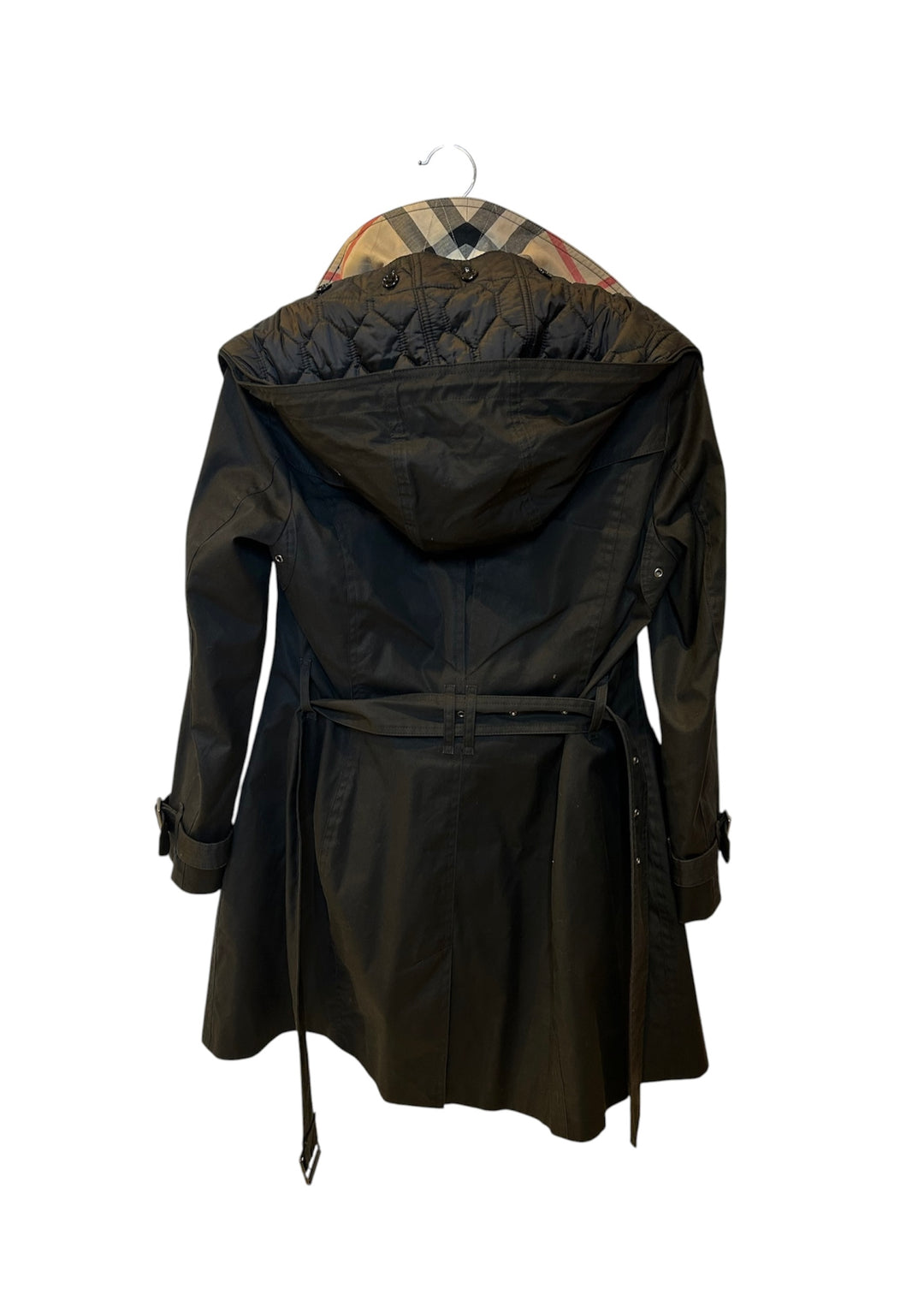 Noir / Novacheck BURBERRY BRIT Manteau, US 4