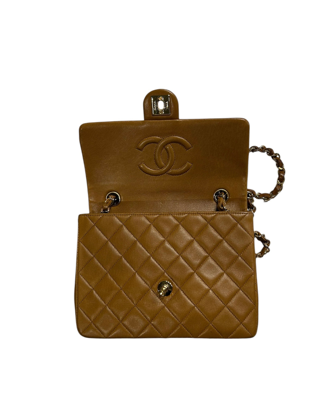 Brun PRELOVED CHANEL TM Sacs, VINTAGE