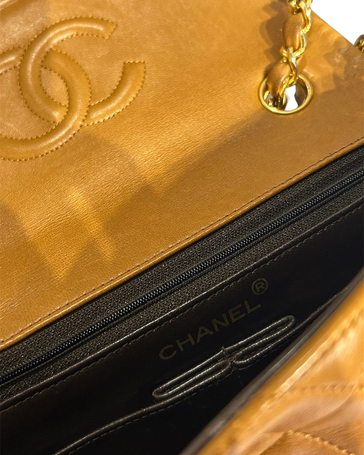 Brun PRELOVED CHANEL TM Sacs, VINTAGE